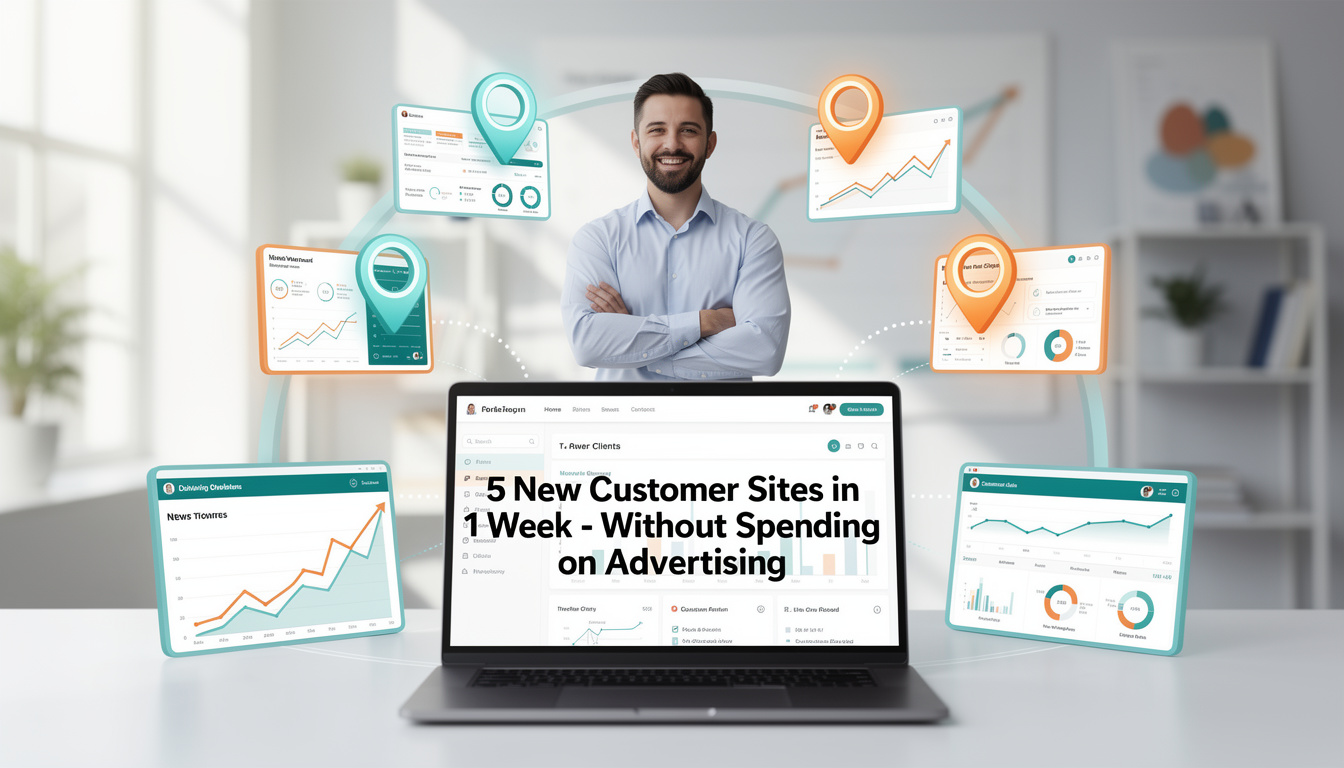 5 New Customer Sites in 1 Week - Without Spending a Penny on Advertising